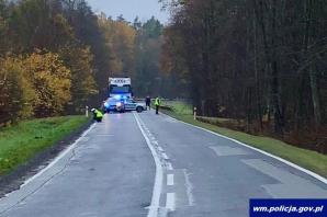 [VIDEO] Zatrzymany 36-latek podejrzewany o śmiertelne potrącenie pieszego