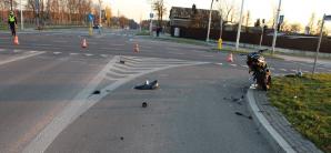 Uderzył w motocyklistę i uciekł - w chwili zatrzymania miał 2,5 promila alkoholu