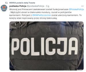 [VIDEO] Minionej doby tj.17.11 na granicy polsko-białoruskiej odnotowano 501 prób nielegalnego przekroczenia tego odcinka. 