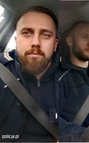 Policjanci z Gdańska w Krakowie uratowali roczne dziecko