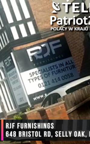 [VIDEO] Zbigniew Sobczak: Nie kupujcie mebli z  firmy RJF Furnishings z Birmingham. Bo to złodzieje i oszuści!