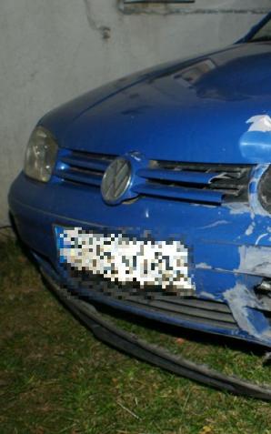 Uderzył w motocyklistę i uciekł - w chwili zatrzymania miał 2,5 promila alkoholu