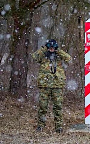 Miniona doba na granicy polsko-białoruskiej - wśród zatrzymanych nielegalnych migrantów obywateli Pakistanu, Jemenu, Gwinei