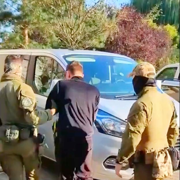 [VIDEO] Zatrzymany za organizowanie nielegalnego przekraczania granicy