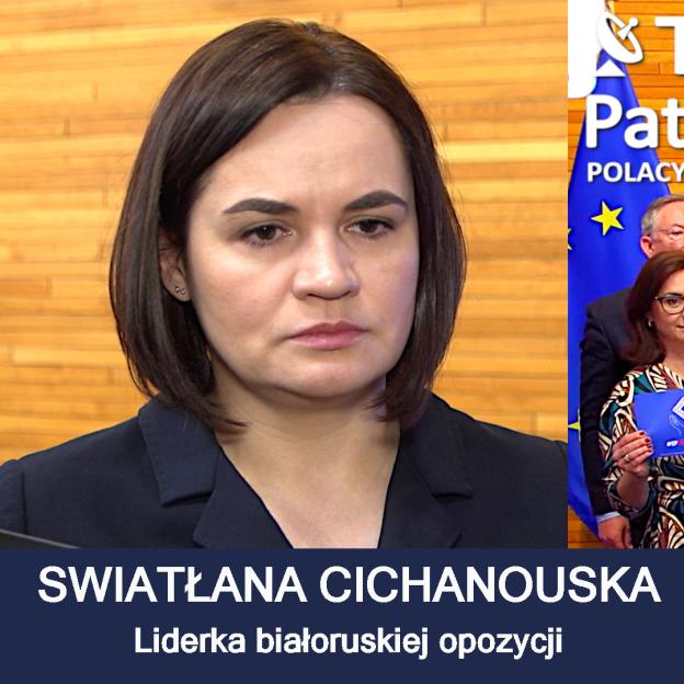 [VIDEO] S. Cichanouska: Białorusini żyją jak w gułagach z czasów stalinowskich. Jednak nie poddają się mimo represji i brutalności reżimu