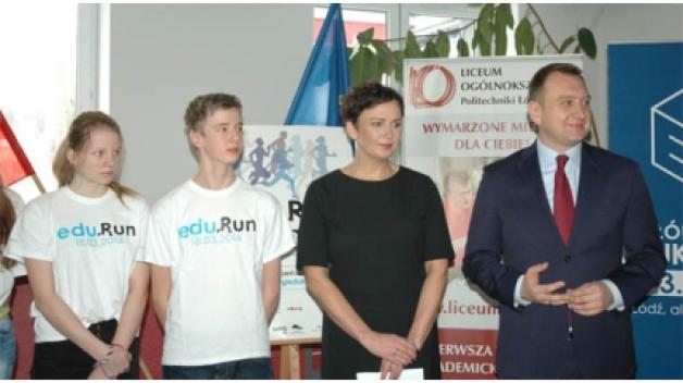 Bieg eduRun i pokazowa lekcja WF