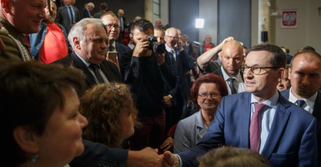 Premier Mateusz Morawiecki na spotkaniu z mieszkańcami Rzeszowa