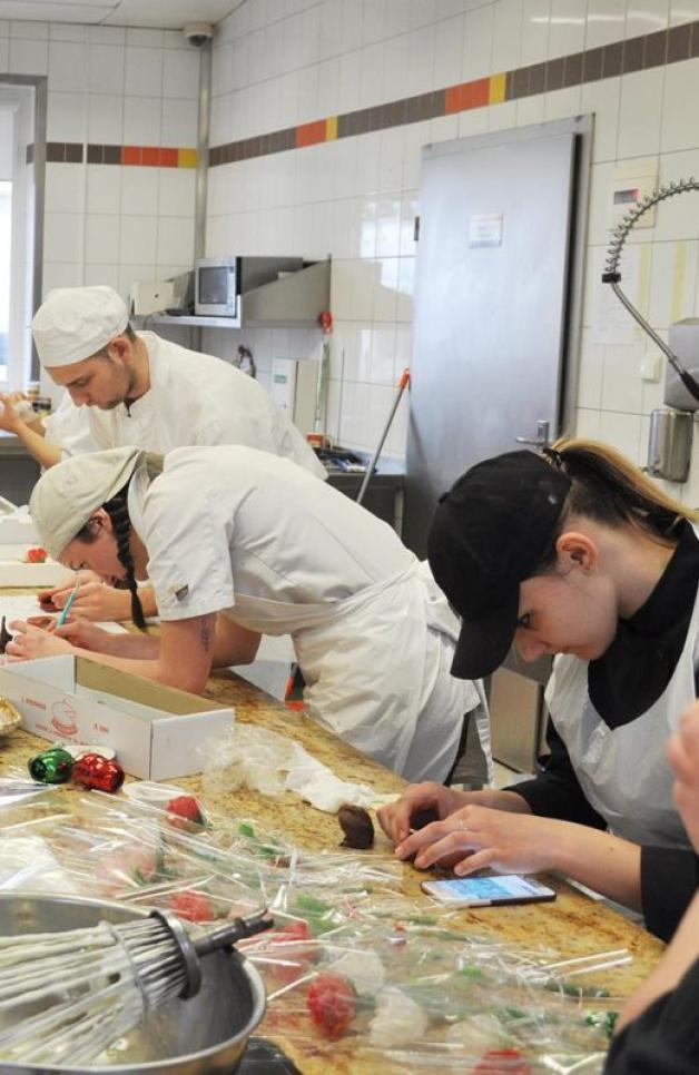 Cukiernicy z Francji na praktykach w Jaworze