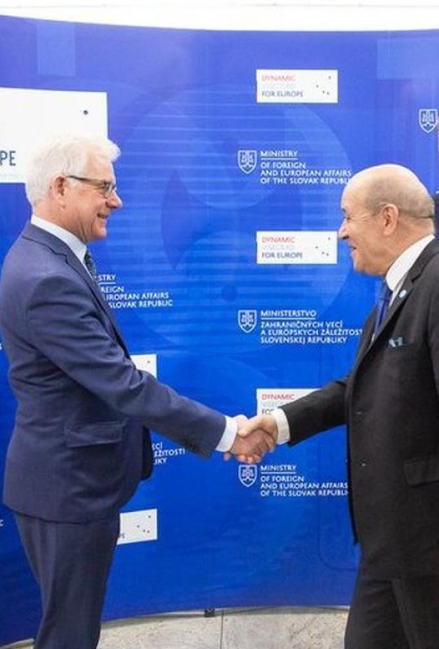 Spotkanie szefów dyplomacji państw Grupy Wyszehradzkiej i Francji