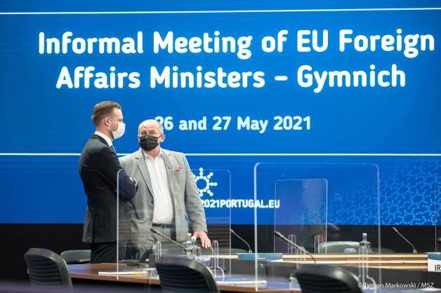 Minister Rau wziął udział w nieformalnym spotkaniu szefów MSZ UE w Portugalii