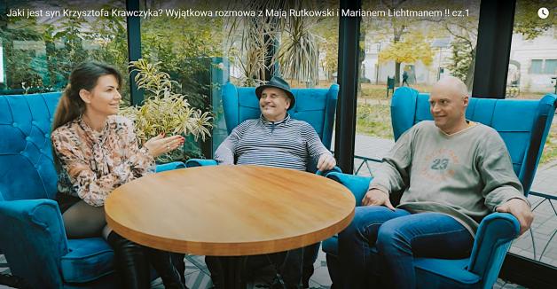 [VIDEO] Jaki jest syn Krzysztofa Krawczyka? Wyjątkowa rozmowa z Mają Rutkowski i Marianem Lichtmanem !! cz.1