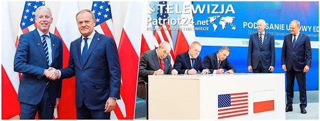 [VIDEO] Polsko-amerykańska umowa pomostowa w sprawie elektrowni jądrowej podpisana