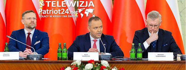 [VIDEO] Posiedzenie RBN zwołane przez  Prezydenta RP Karola Nawrockiego